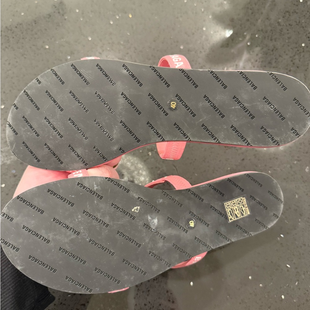 Balenciaga Women's Pink Sandals - Picture 3 of 4